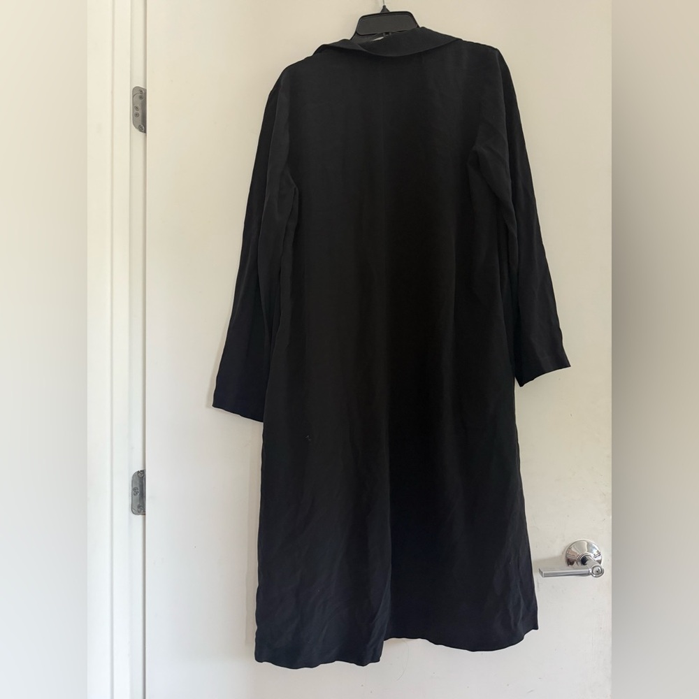 Eileen Fisher Long Drape Tencell Cardigan Size S - Picture 3 of 5